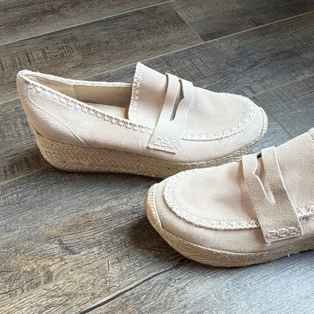 Dolce Vita Janine Platform Sneaker Loafer Women's slip on. Espadrille New